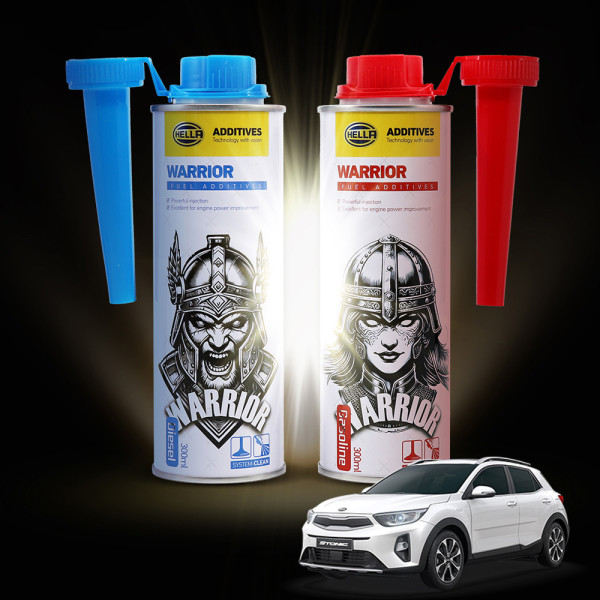 스토닉 가솔린,디젤 프리미엄 연비향상 헬라 워리어 연료첨가제 300ML