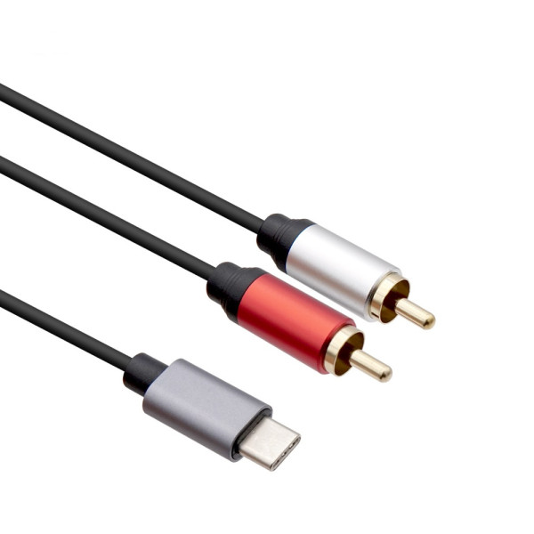 OFC USB 3.1 C타입 RCA 2선 변환 케이블 1.8M
