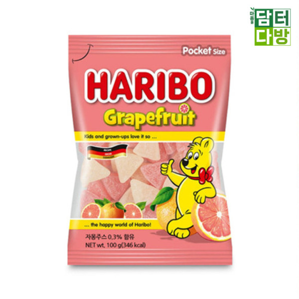 하리보 그레이프 프루트 100g X 10개