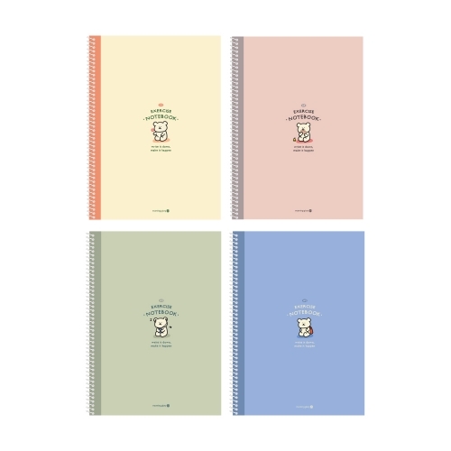 모닝글로리 4500 A4 연습장 좌철 무선