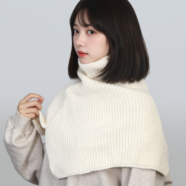 어깨 숄 니트 넥워머 판초 케이프 워머
