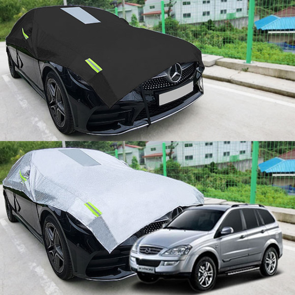 뉴카이런 성에방지 덮개 자동차커버 반커버