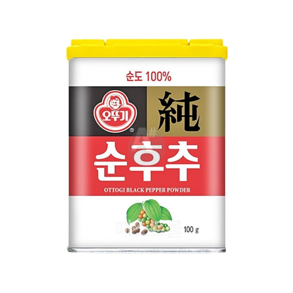 오뚜기 순후추 가루 100g 조리향신료 후춧가루 음식점후추 가루후추 식당후추 고기향신료