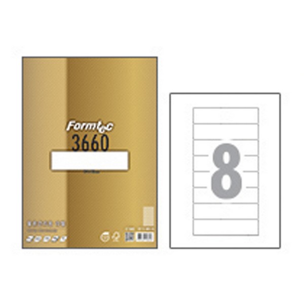 라벨지 물류관리용 8칸 100매 LS-3660 폼텍