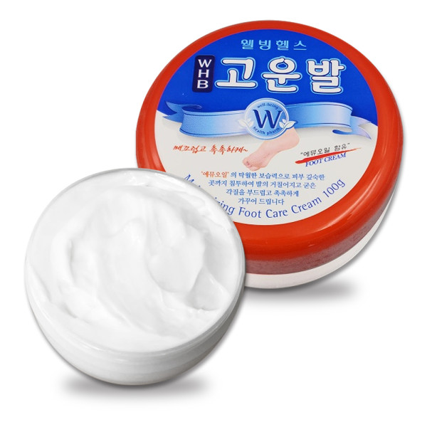 웰빙헬스 WHB 고운발 크림 100g 뒤꿈치 보습