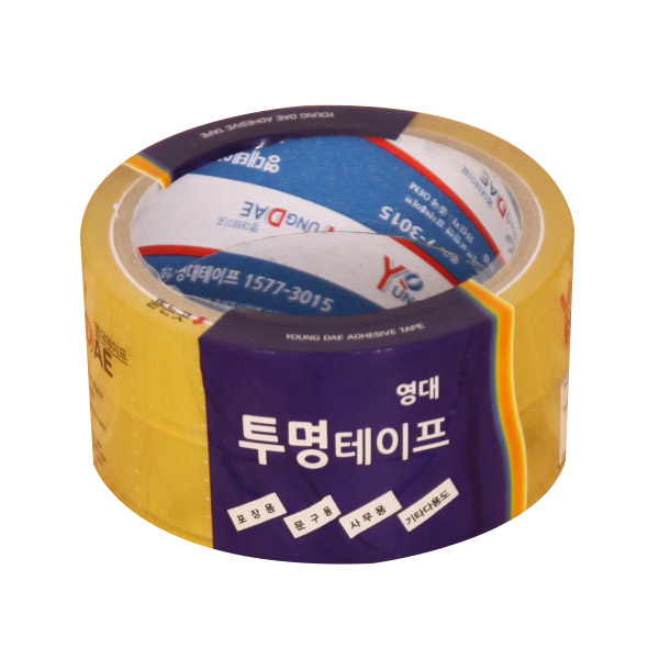 영대투명2절테이프(24mmx25m)