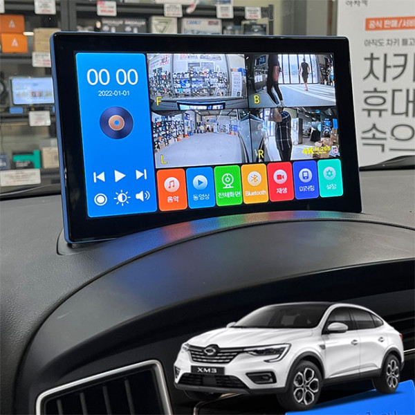 XM3 제임스P 10.1인치 4채널블랙박스