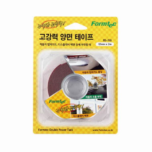 폼텍 고강력양면테이프 BS-710(회색 12mmx2m)
