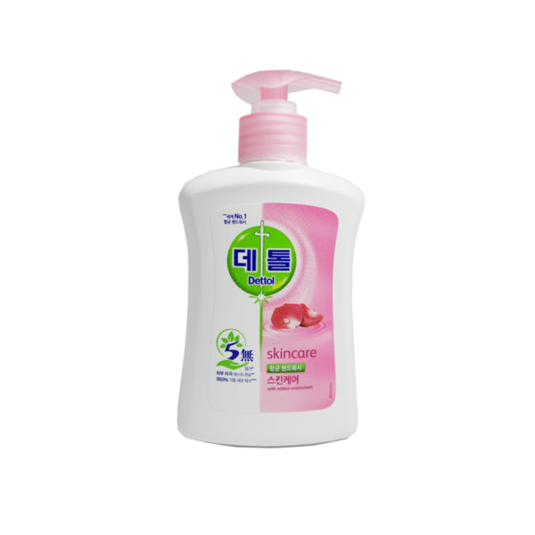 데톨 항균 핸드워시 스킨케어 250ml 용기