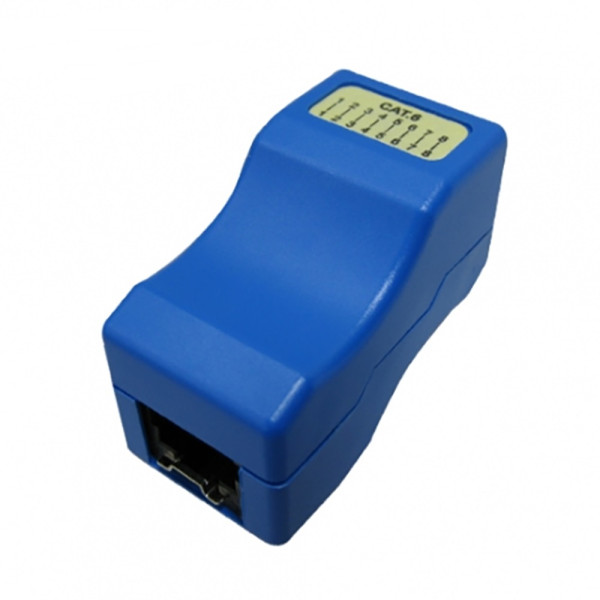 보안용 I형 RJ45 CAT.6 INLINE 커플러 블루 (단독사용불가)