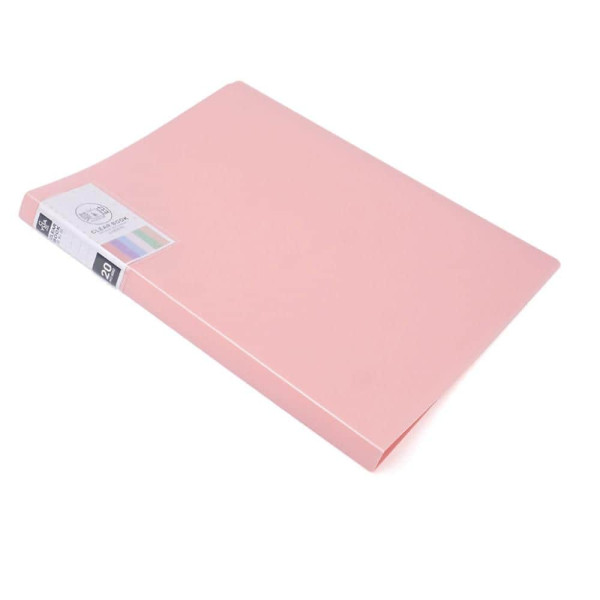 컬러 A4 클리어파일 20매 30매 20매 - 퍼플