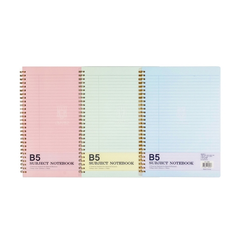 옥스포드 3500 서브젝 절취스프링노트 B5 좌철 D10 179 252 80매1권