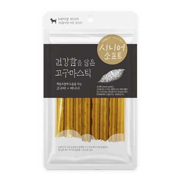 시니어소프트 건강함을담은 고구마스틱 100g 강아지 간식