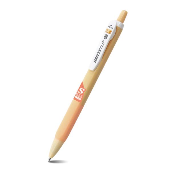 마이펜 세이프티클립S 볼펜 0.7mm 밀키피치