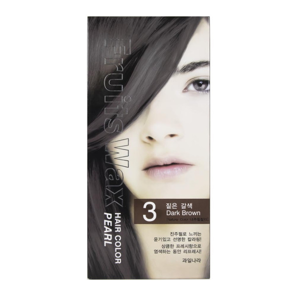 과일나라 3 짙은 갈색 진주펄 염색약