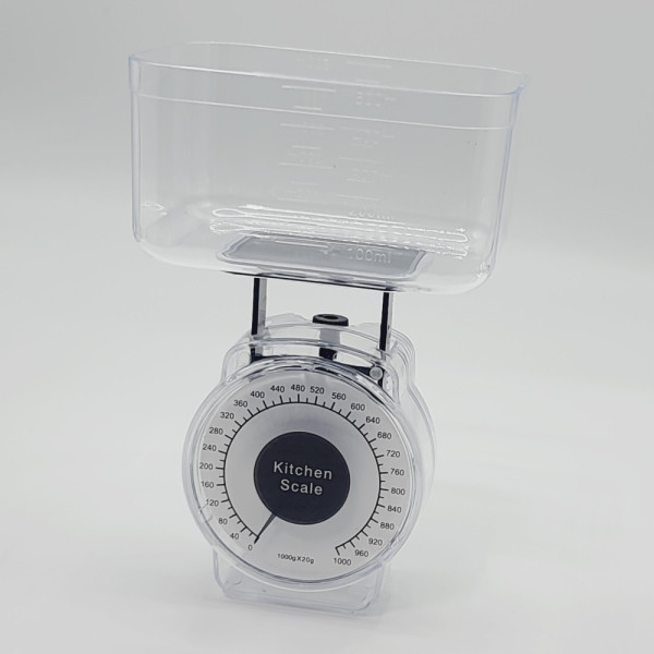 아날로그 주방저울 1000g 1kg 이유식 제빵 베이커리 눈금 레트로 M50387