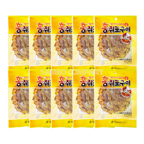 홍쥐포 구이 32g 10개