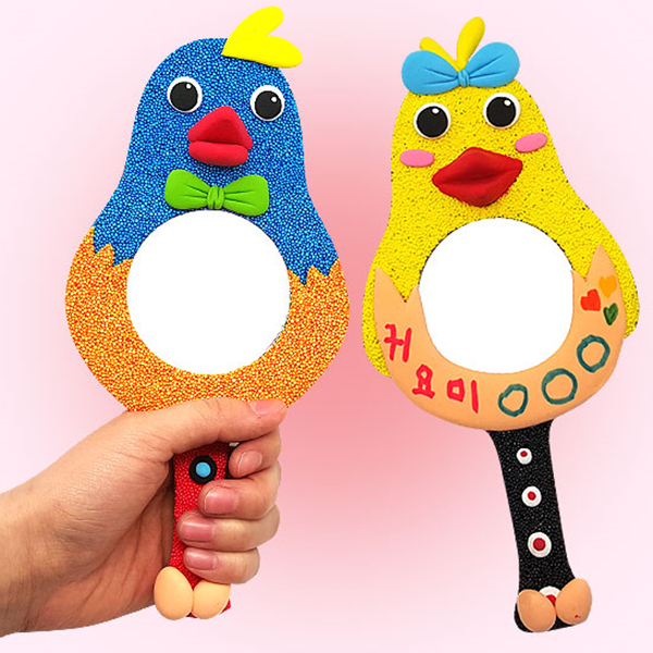 (TD) 봄을 비추는 오리 손거울 -10인 세트