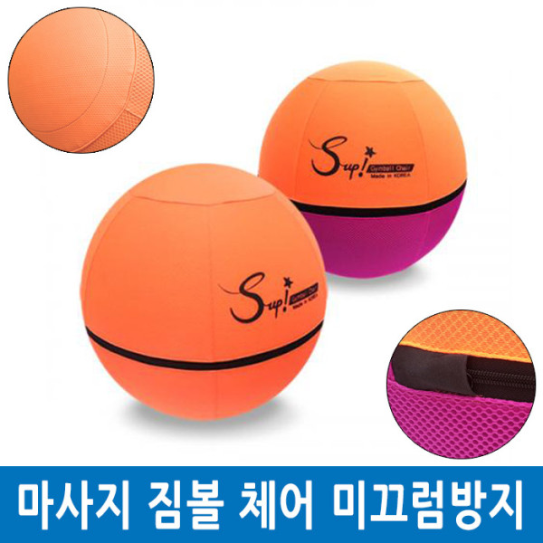 짐볼체어 65cm 고급형 요가볼 지압기능
