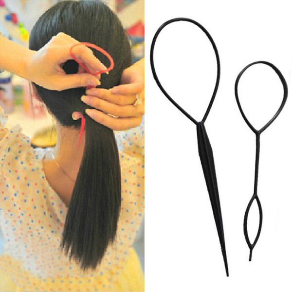 올림 머리 고정 도구 가이드 스틱 헤어 악세사리 메이크업 혼주 똥머리 묶는법 재료 기구