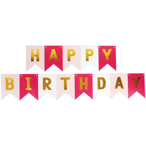 생일축하 가랜드