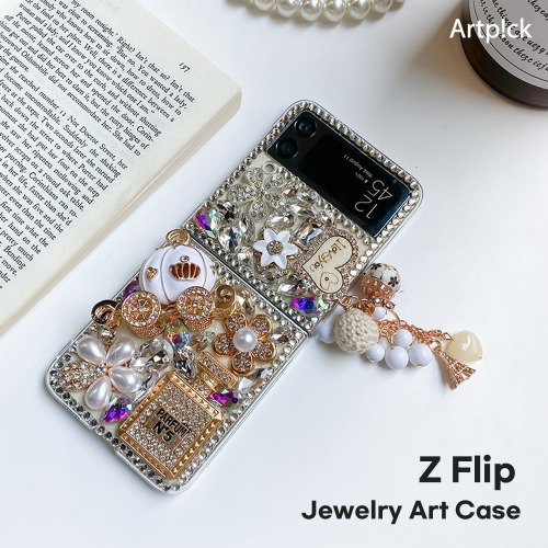 아트픽 쥬얼리 아트 케이스 갤럭시 Z플립3 (SM-F711)