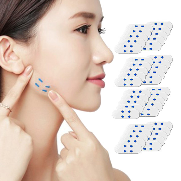 스팟 얼굴 리프팅 밴드 주름패치 얼굴보정 테이프