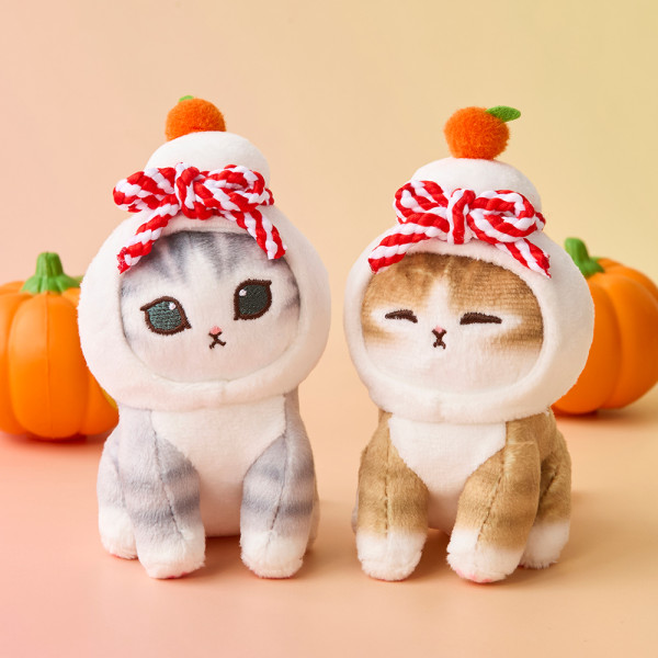 모후샌드 금귤냥 마스코트 인형키링 14cm-랜덤