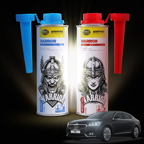 더뉴K7 가솔린,디젤 프리미엄 연비향상 헬라 워리어 연료첨가제 300ML