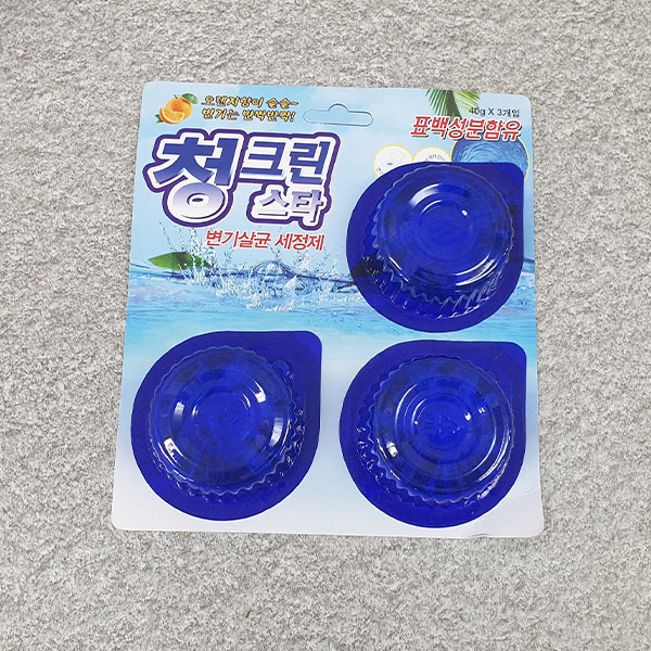 청크린스타변기살균세정제40g 3개입