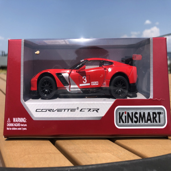 킨스마트13cm 미니카 쉐보레 콜벳 C7R 레이싱 수퍼카