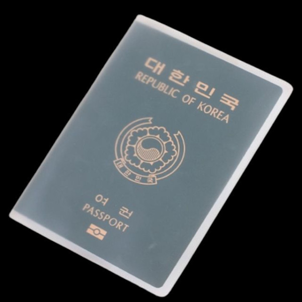 투명 반투명 여권케이스
