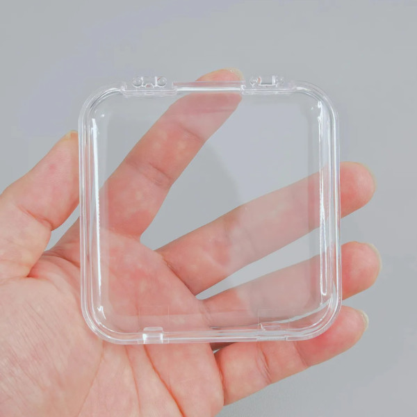 투명 사각 케이스 팔찌 악세사리 다용도 보관함 8.5cm