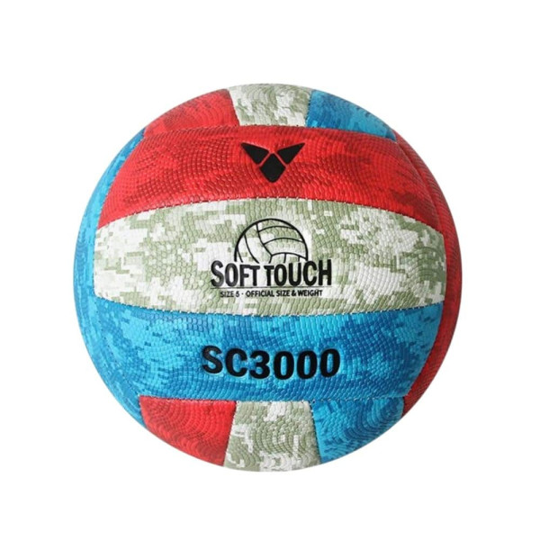 소프트터치 배구공 5호 레드 블루 SC3000