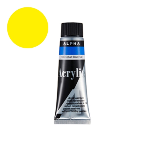 알파 미디엄바디 실버 아크릴물감 50mL 903 페르마옐로우라이트