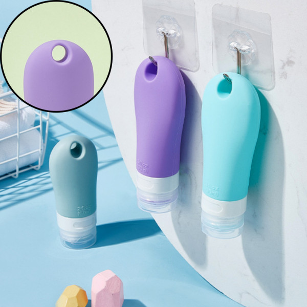 고리형공병 실리콘 수영장 핸드크림공병 60ml 38ml