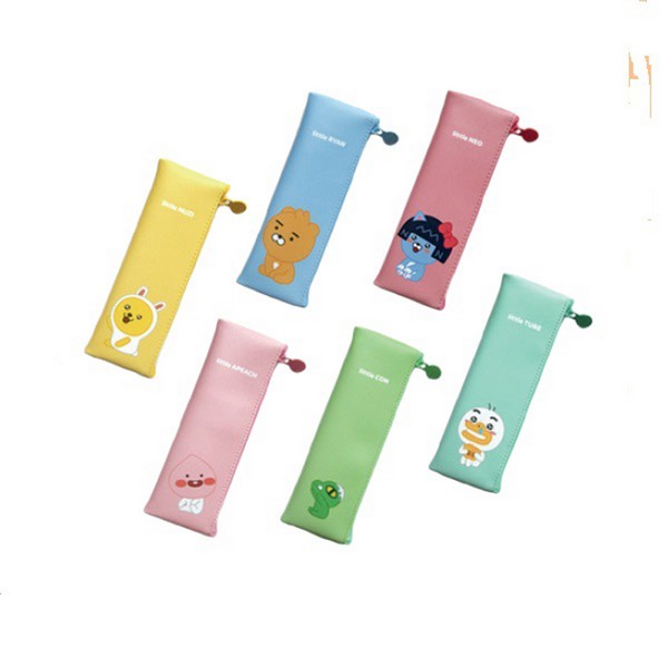 카카오프렌즈 리틀프렌즈 미니 플랫펜슬케이스 무지