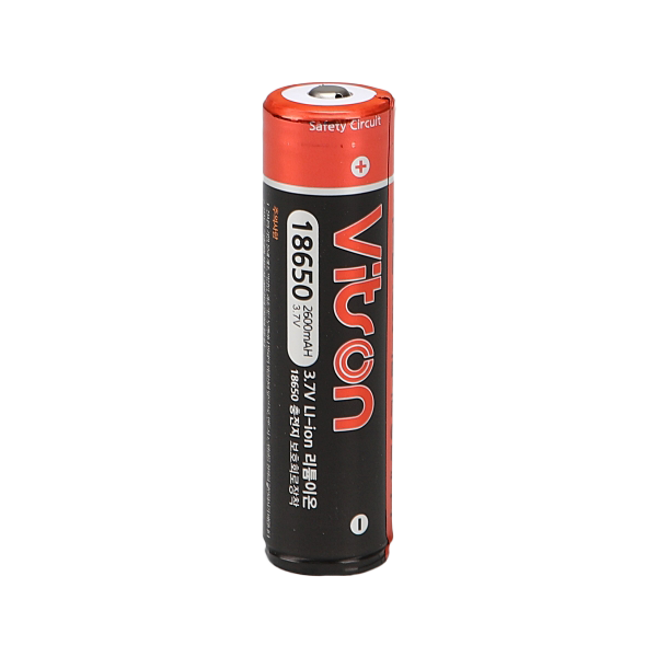 후레쉬용 충전 배터리 VLB 900 리튬이온 18650 2600mAh