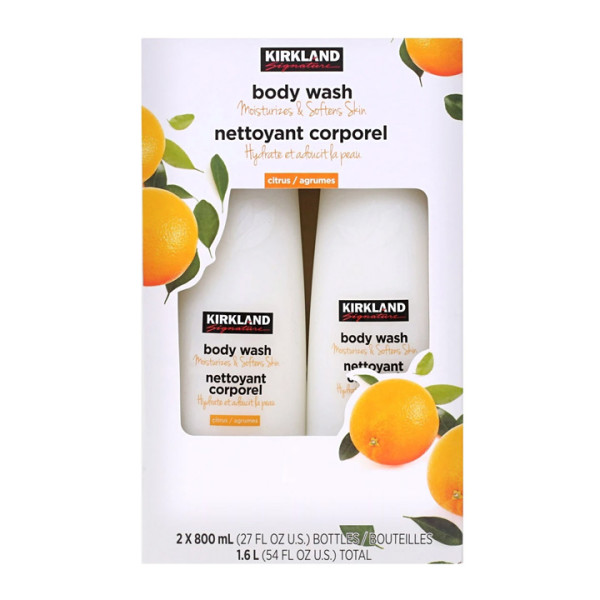 커클랜드 시그니춰 바디워시 800ml x 2 (시트러스)