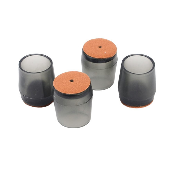 4P 원형 반투명 펠트 의자캡 적정 23mm