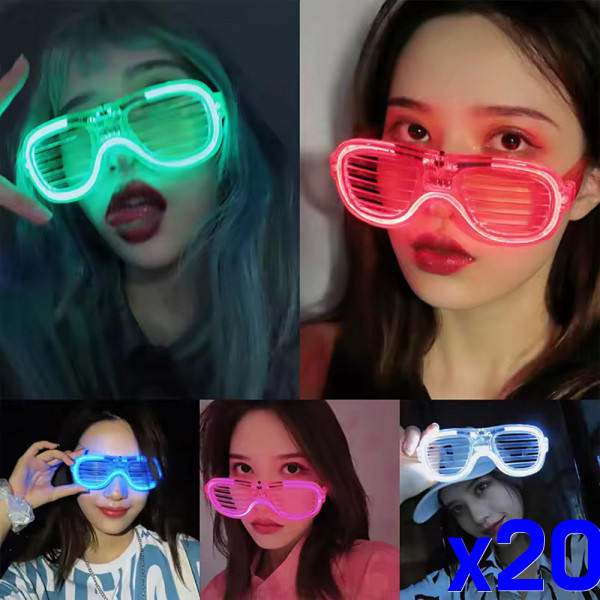 LED 파티 선글라스 파티안경 인싸안경 x20개