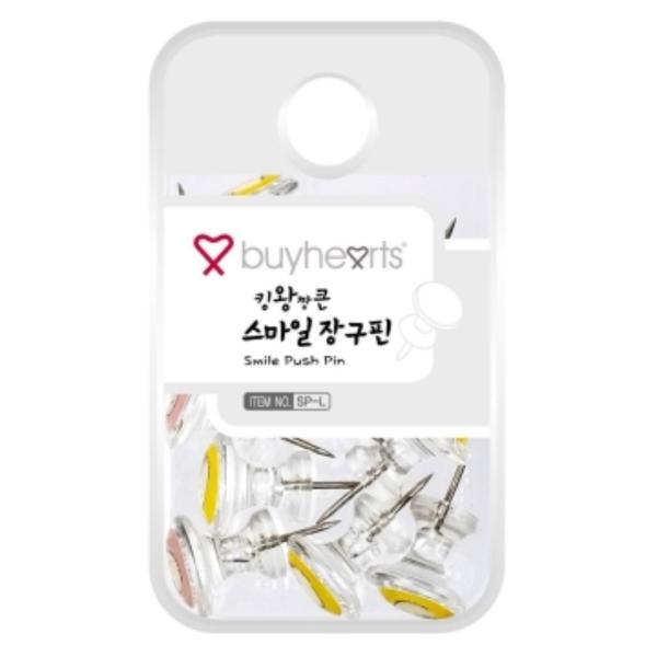 바이하츠 킹왕짱큰 스마일장구핀(16mm x 26mm)