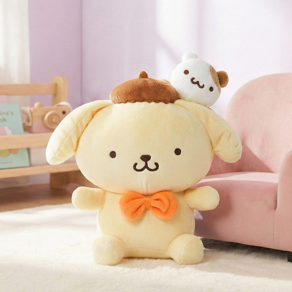 산리오 폼폼푸린 커플 봉제인형 25cm(중형)