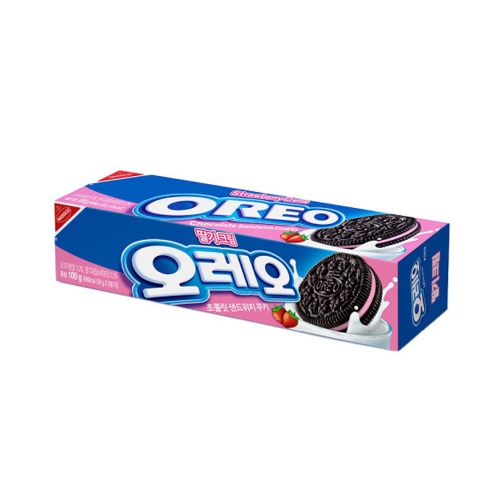 동서 오레오 딸기 크림 쿠키 100g