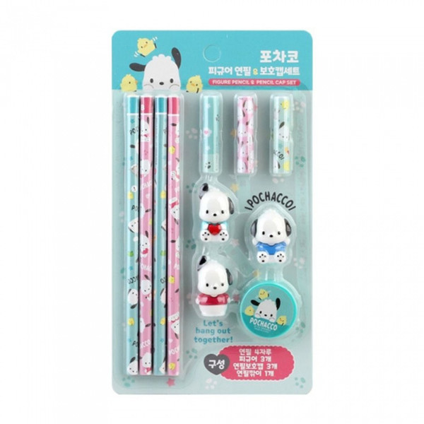 산리오피규어연필보호캡포차코1p