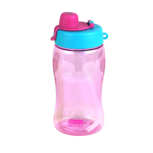 네오 루프 빨대물병 350ml (핑크)