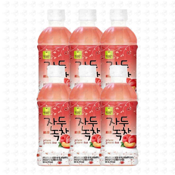 자두녹차 340ml 6개