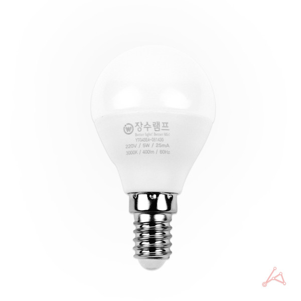 장수 크립톤5W(E14) 전구색