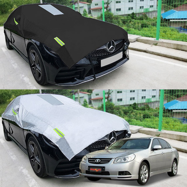 토스카 성에방지 덮개 자동차커버 반커버
