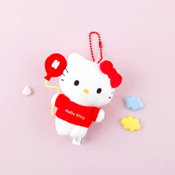 산리오 헬로키티 파티 가방고리 8cm